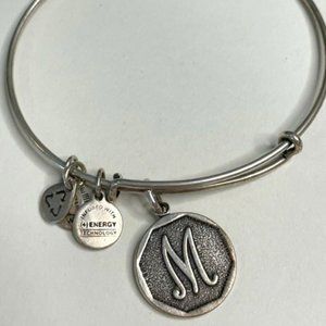 Alex and Ani "M" Initial Bracelet
